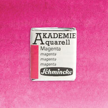 Akademie-Aquarellfarbe 1/2 Napf, Magenta
