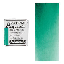 Akademie-Aquarellfarbe 1/2 Napf, Brilliantgrün