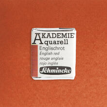 Akademie-Aquarellfarbe 1/2 Napf, Englischrot