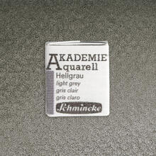 Akademie-Aquarellfarbe 1/2 Napf, Hellgrau