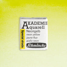 Akademie-Aquarellfarbe 1/2 Napf, Neongelb