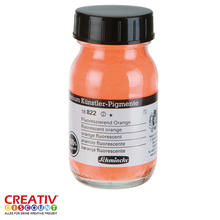 SALE Pigmente, fluoreszierend Orange, 100 ml