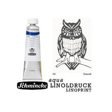 aqua-Linoldruck Farbe, 120ml, Titanwei