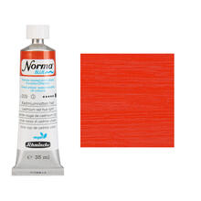 NEU Schmincke Norma BLUE, wasservermalbare lfarbe, 35 ml, Kadmiumrotton hell