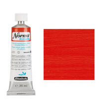 NEU Schmincke Norma BLUE, wasservermalbare lfarbe, 35 ml, Kadmiumrotton mittel