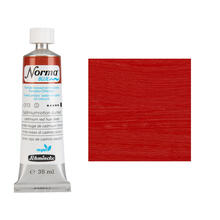 NEU Schmincke Norma BLUE, wasservermalbare lfarbe, 35 ml, Kadmiumrotton dunkel