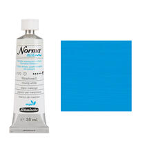 NEU Schmincke Norma BLUE, wasservermalbare Ölfarbe, 35 ml, Azurblau