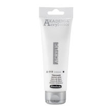 Akademie-Acryl 120ml, Titanwei