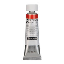 Akademie-Acryl 60ml, Zinnoberrot