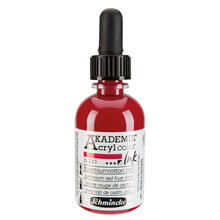 Schmincke Acryl Color Ink 50ml, Kadmiumrot tief