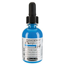 Schmincke Acryl Color Ink 50ml, Primr Cyan