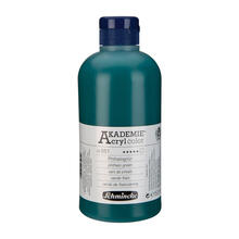 Akademie-Acryl 500ml, Phthalogrn