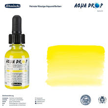 Schmincke AQUA DROP, flüssige Aquarellfarbe 30ml, Zitronengelb