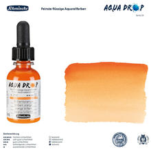 Schmincke AQUA DROP, flssige Aquarellfarbe 30ml, Brilliantorange