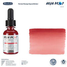 Schmincke AQUA DROP, flssige Aquarellfarbe 30ml, Krapprot