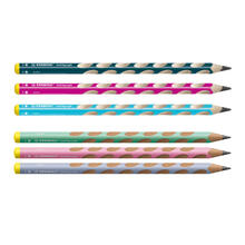 STABILO EASYgraph, Ergonomischer Bleistift fr Linkshnder, HB - Verschiedene Farben