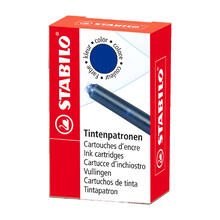 STABILO Tinten-Patrone blau, 6er Schachtel