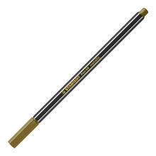 STABILO Pen 68, Premium-Filzstift Metallic, Gold