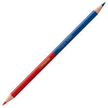 STABILO Original Premium-Buntstift, Einzelstift, 1/2 Rot - 1/2 Blau