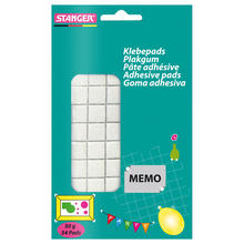 Sticky Tack von Stanger, 54 Pads - Klebebänder, Klebepads, etc. Klebstoffe  Klebstoffe, Scheren & Pinsel Produkte 