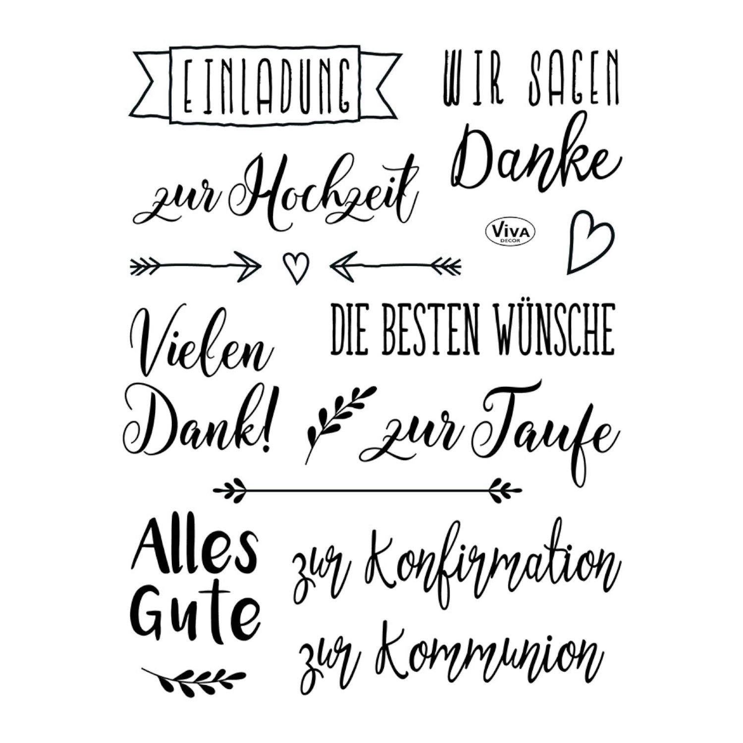 SALE Silikonstempel Die Besten W nsche 14 X 18 Cm Silikonstempel sale-silikonstempel-die-besten-w-nsche-14-x-18-cm-silikonstempel