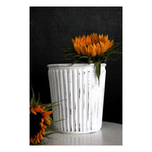 Vase im Vintage Look mit Chalky Finish glass Vase im Vintage Look mit Chalky Finish glass