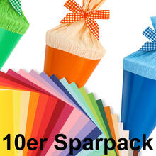 Fotokarton, 10 Bogen, 300 g/qm, 50x70 cm - Verschiedene Farbtne