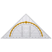 SALE Geodreieck mit Griff, 14 cm