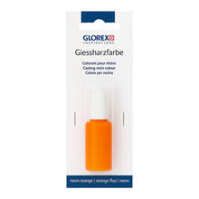 SALE Gie�harz-Farbe, transparent, 10ml, Neon orange