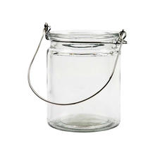 Glas-Laterne mit Bügel, 8x10cm, 1 Stück