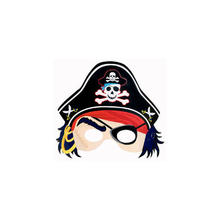 Piratenmaske mit Hut