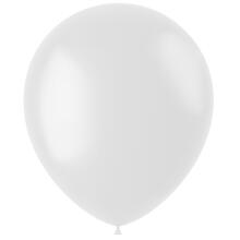 Latex-Luftballons matt, 33cm, weiß, 10 Stück