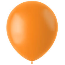 NEU Latex-Luftballons matt, 33cm, orange, 10 Stck