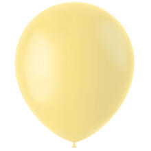 SALE Latex-Luftballons matt, 33cm, pastell-gelb, 50 St�ck