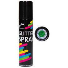 NEU Color-Glitter-Haarspray, 100ml, grn