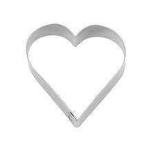 Ausstechform Herz, Weißblech, ca. 10 cm