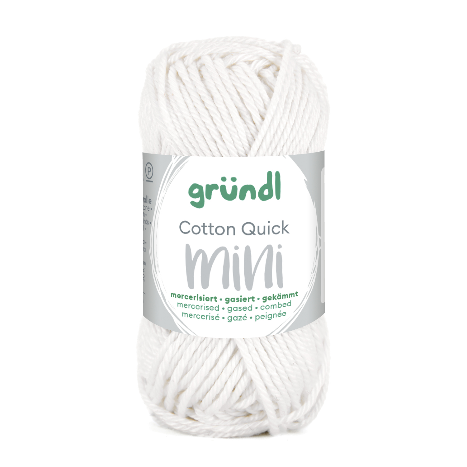 NEU Baumwollgarn / Hkelgarn, Cotton Quick Mini, 15 g, Creme