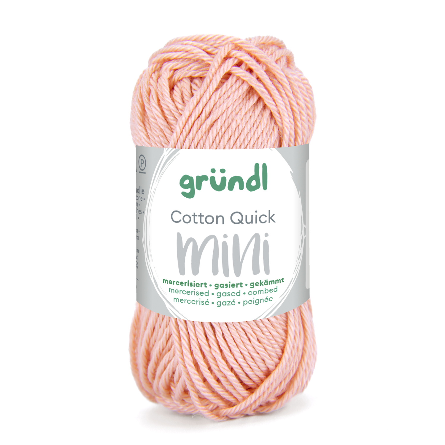 NEU Baumwollgarn / Hkelgarn, Cotton Quick Mini, 15 g, Apricot