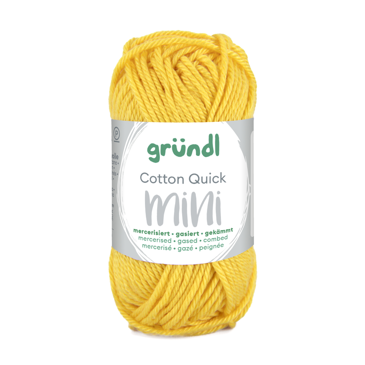 NEU Baumwollgarn / Hkelgarn, Cotton Quick Mini, 15 g, Maisgelb