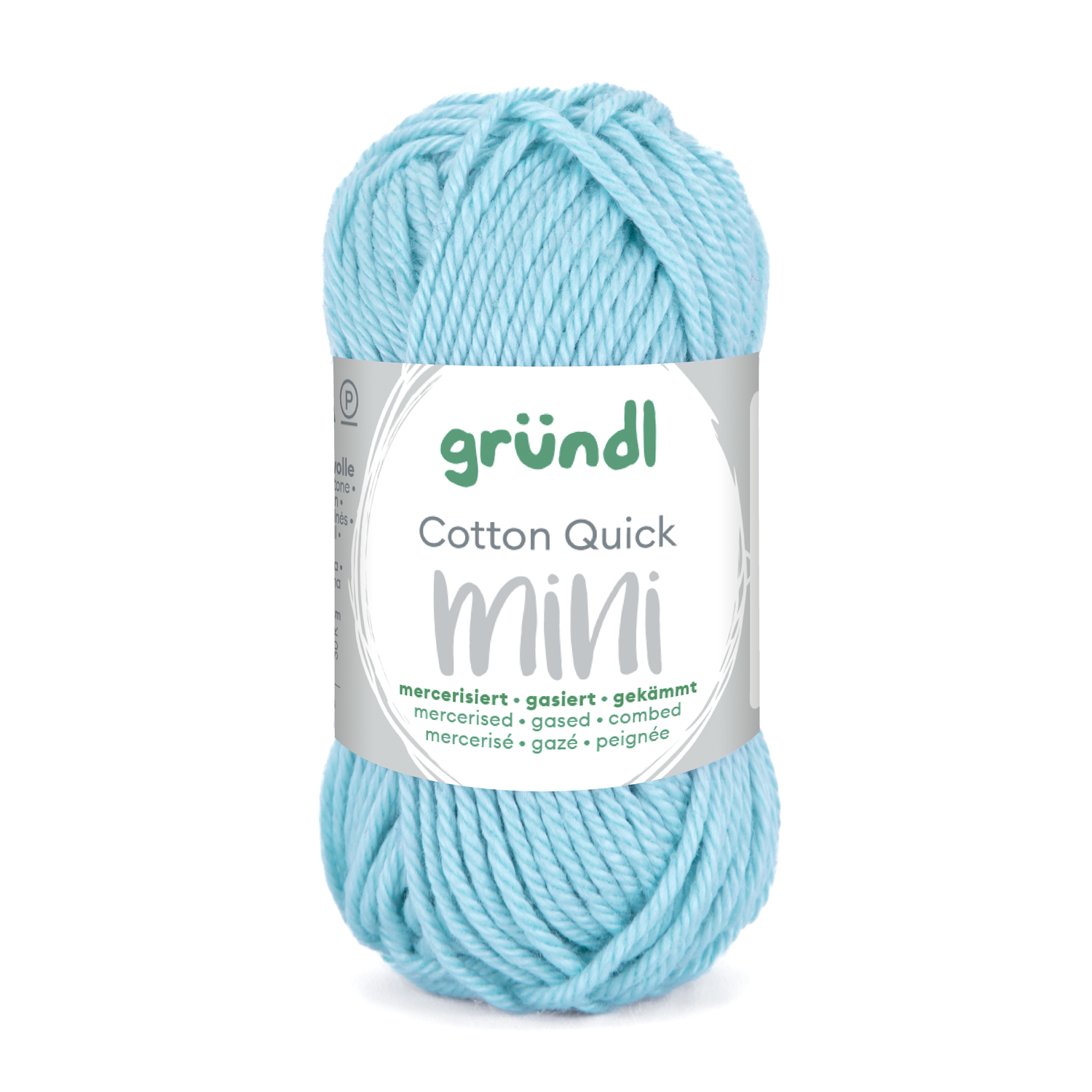 NEU Baumwollgarn / Hkelgarn, Cotton Quick Mini, 15 g, Babyblau