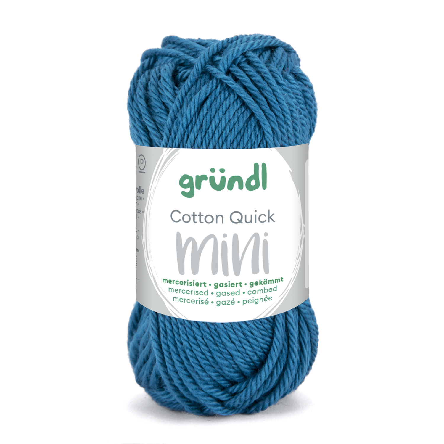 NEU Baumwollgarn / Hkelgarn, Cotton Quick Mini, 15 g, Petrol