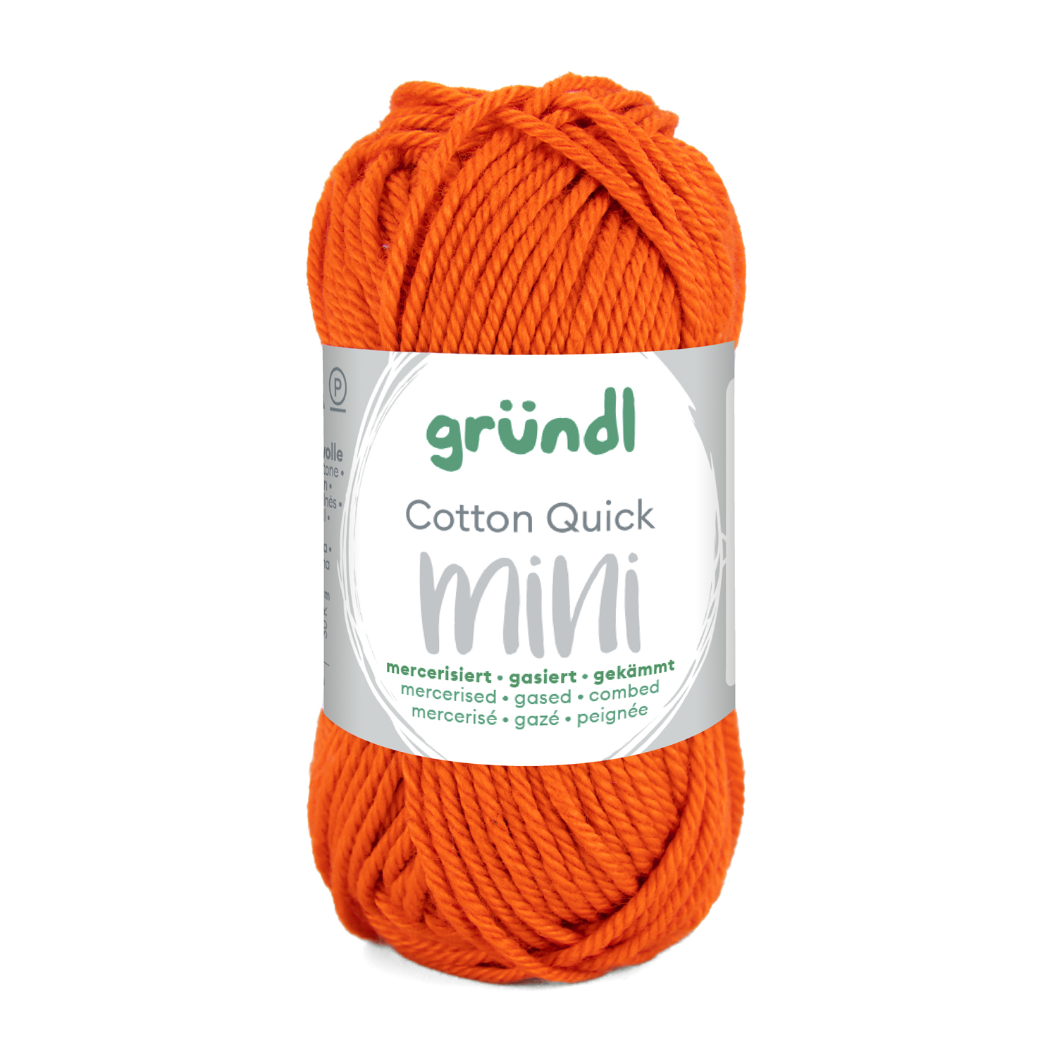 NEU Baumwollgarn / Hkelgarn, Cotton Quick Mini, 15 g, Signalrot