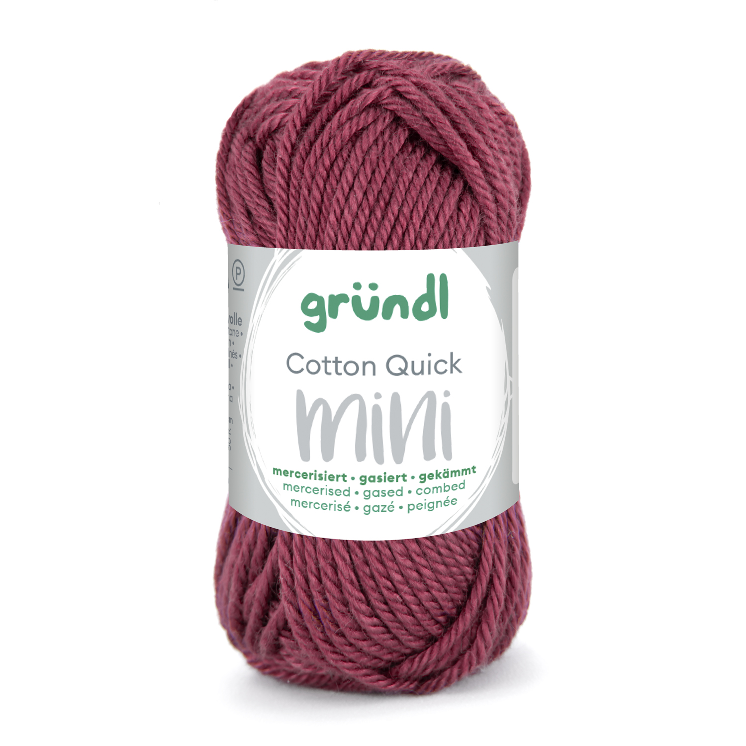 NEU Baumwollgarn / Hkelgarn, Cotton Quick Mini, 15 g, Bordeaux