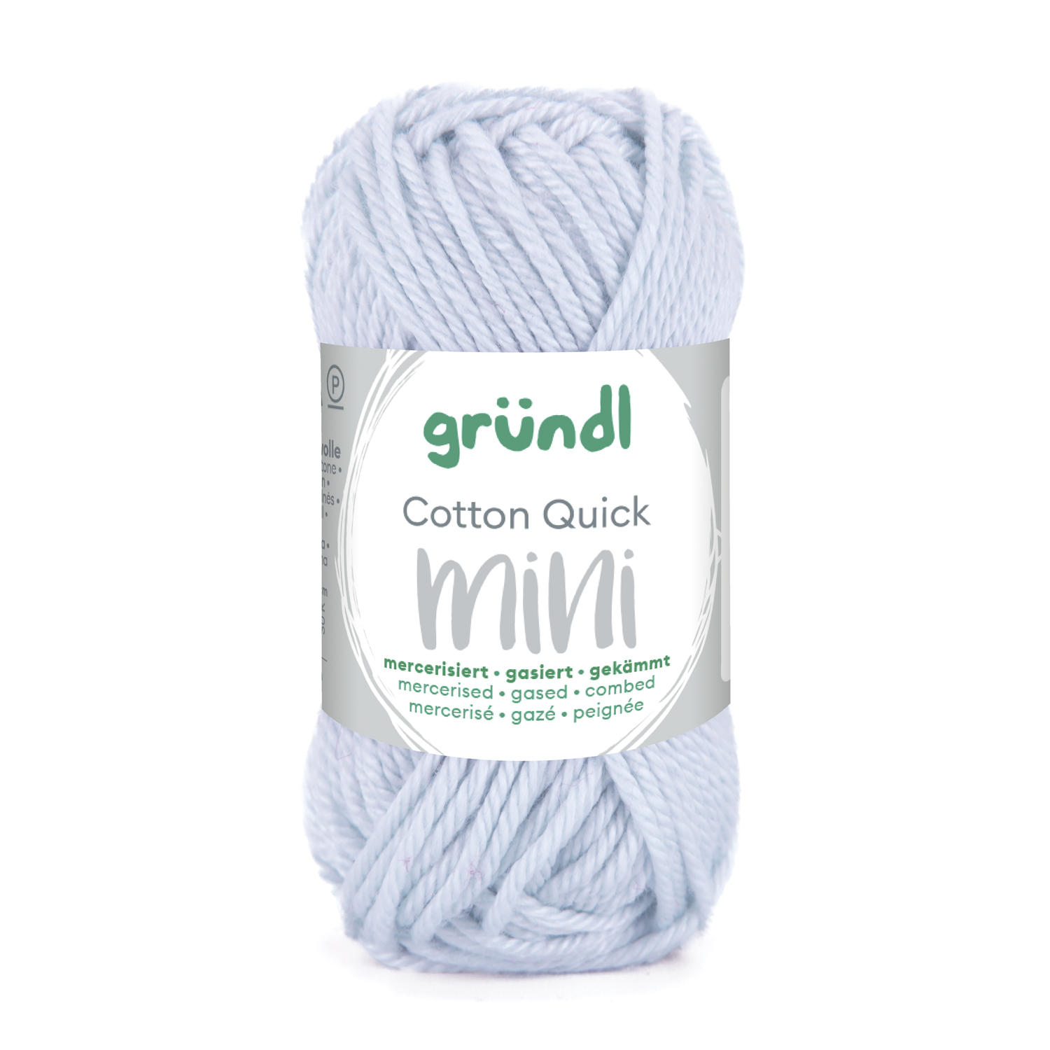 NEU Baumwollgarn / Hkelgarn, Cotton Quick Mini, 15 g, Blassblau