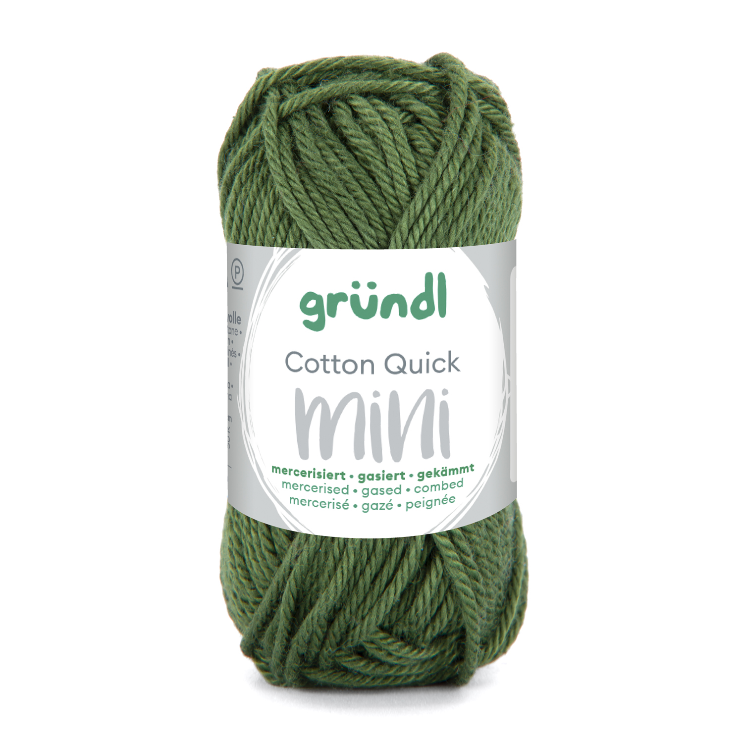 NEU Baumwollgarn / Hkelgarn, Cotton Quick Mini, 15 g, Moos