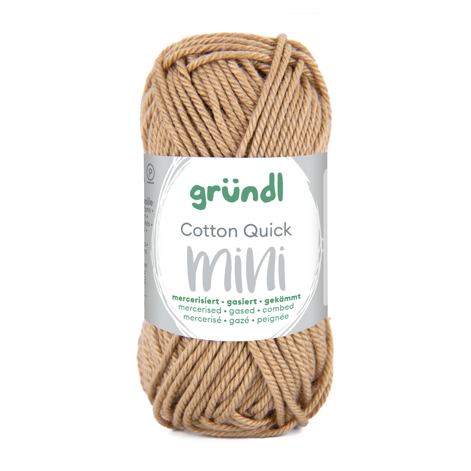 NEU Baumwollgarn / Hkelgarn, Cotton Quick Mini, 15 g, Messing