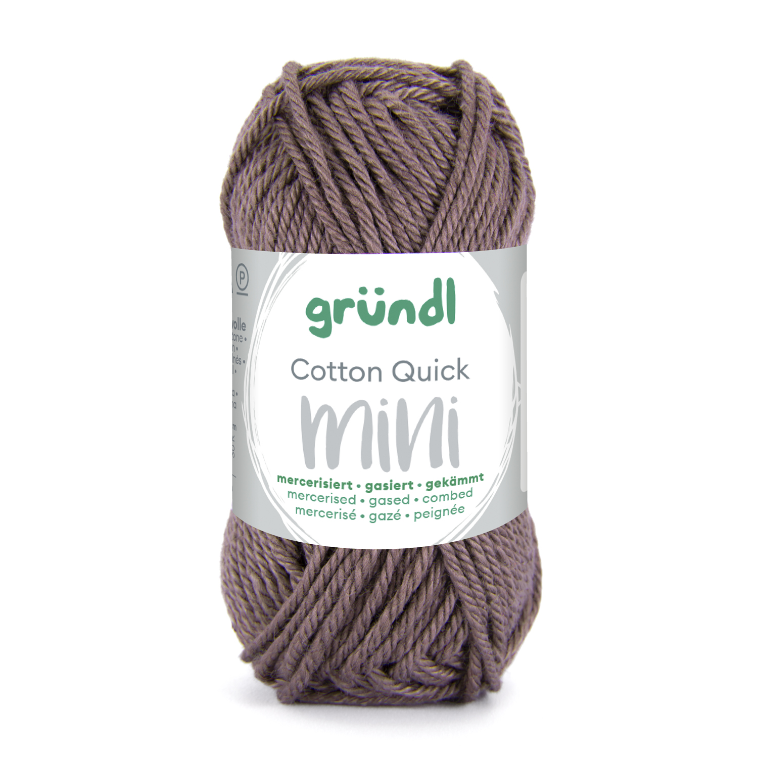 NEU Baumwollgarn / Hkelgarn, Cotton Quick Mini, 15 g, Kaffee