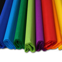 Krepppapier-Rollen, nassfest, 50 cm x 2,5 m, 1 Rolle - Verschiedene Farben