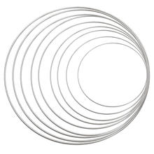 NEU Metall-Ring, Silber beschichtet, 1 Stck, 10 cm