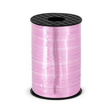 Kunststoffband Metallic Rosa - Breite 5mm, L�nge 225m